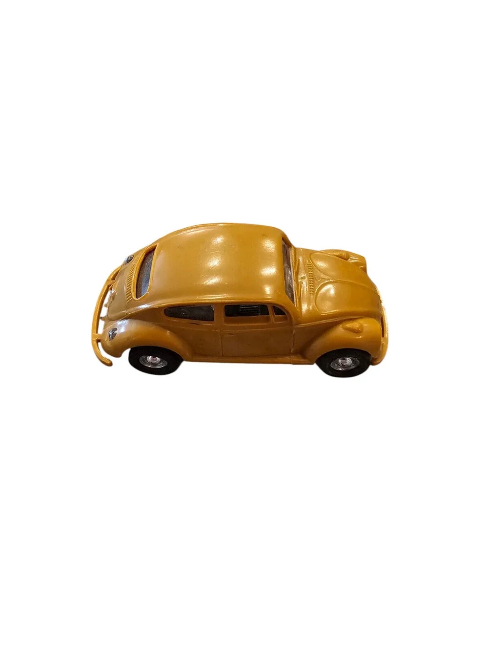 Vintage CH Toys No. 607 Hong Kong Volkswagen Beetle Friction Plastic Car